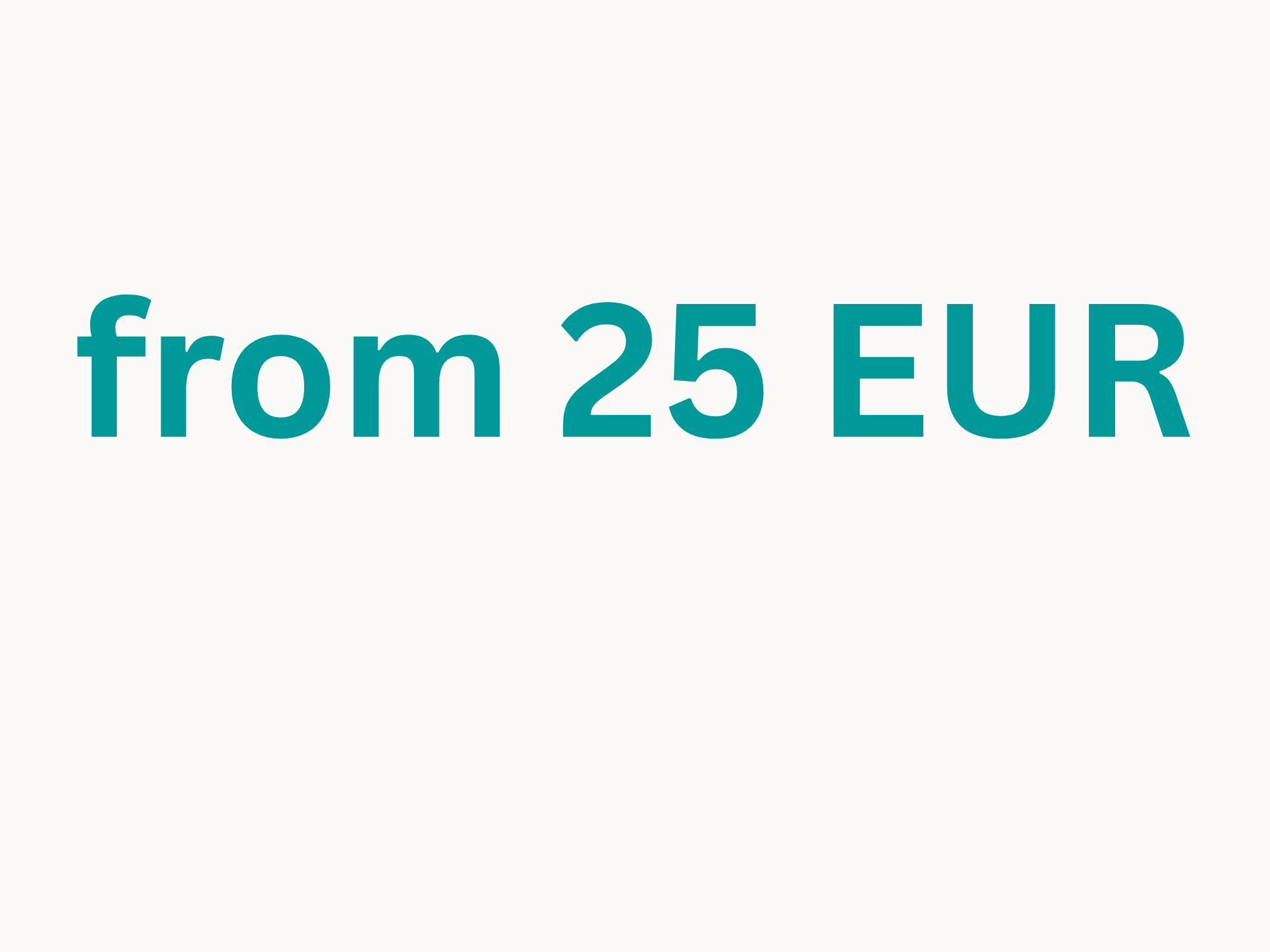 [Translate to Englisch:] 25€ Lagerfachkosten